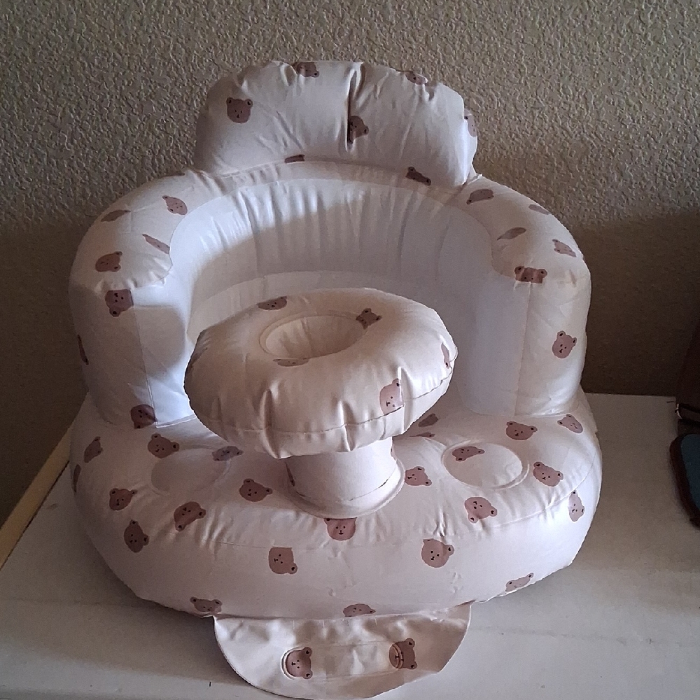 Infant Support Seat with Bear Print